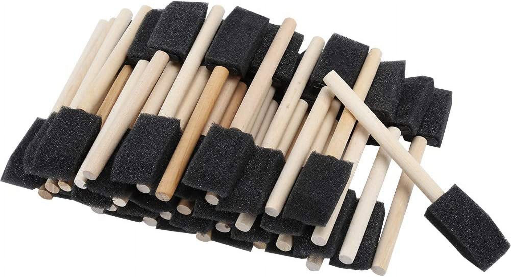 Foam Paint Brush, Sponge Paint Brush Sponge Brush Foam Paint Brushes, for Art Classes DIY Projects